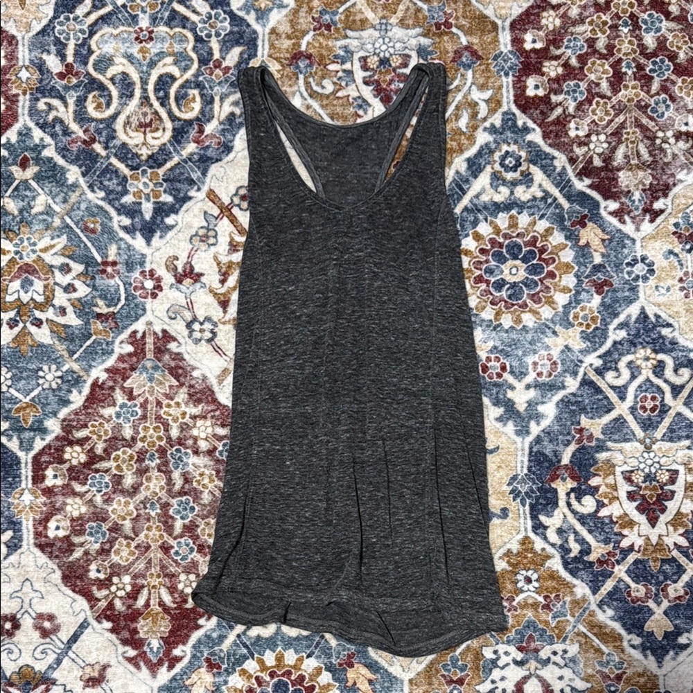 Women's Charcoal Sleeveless Top